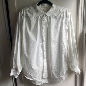 Alex Mill Kit Shirt in Paper Poplin S